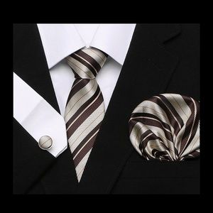 4-Pc Men Necktie Set